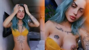 Tati Zaqui teve seu Privacy invadida com fotos das teta vazadas