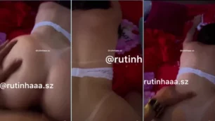 Rutinha Souza dando de quatro com uma marquinha sexy no bumbum