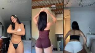 Beca Barreto, a influenciadora do TikTok, numa vibe bem ousada!