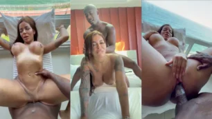 A gostosa Stephanie Silveira levando pirocada na xoxota do negão no Xvideos