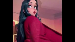 Ai smoking fetish cartoon animation