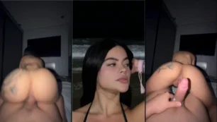 Carla Freitas, uma morena cheia de tatuagens, se divertindo em vídeos caseiros bem sensuais