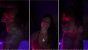 Anny Alves, uma morena linda e toda tatuada, brilha em um vídeo hot