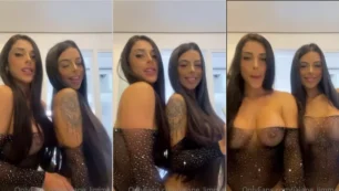 Deliciosas e cheias de vontade, a Jaiane Limma e sua amiga fazem questão de se mostrar