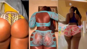 Vídeo quente com uma morena linda se rebolando de um jeito irresistível