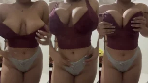 Leticia Guedes em um vídeo caseiro bem provocante, se dando aquele carinho!